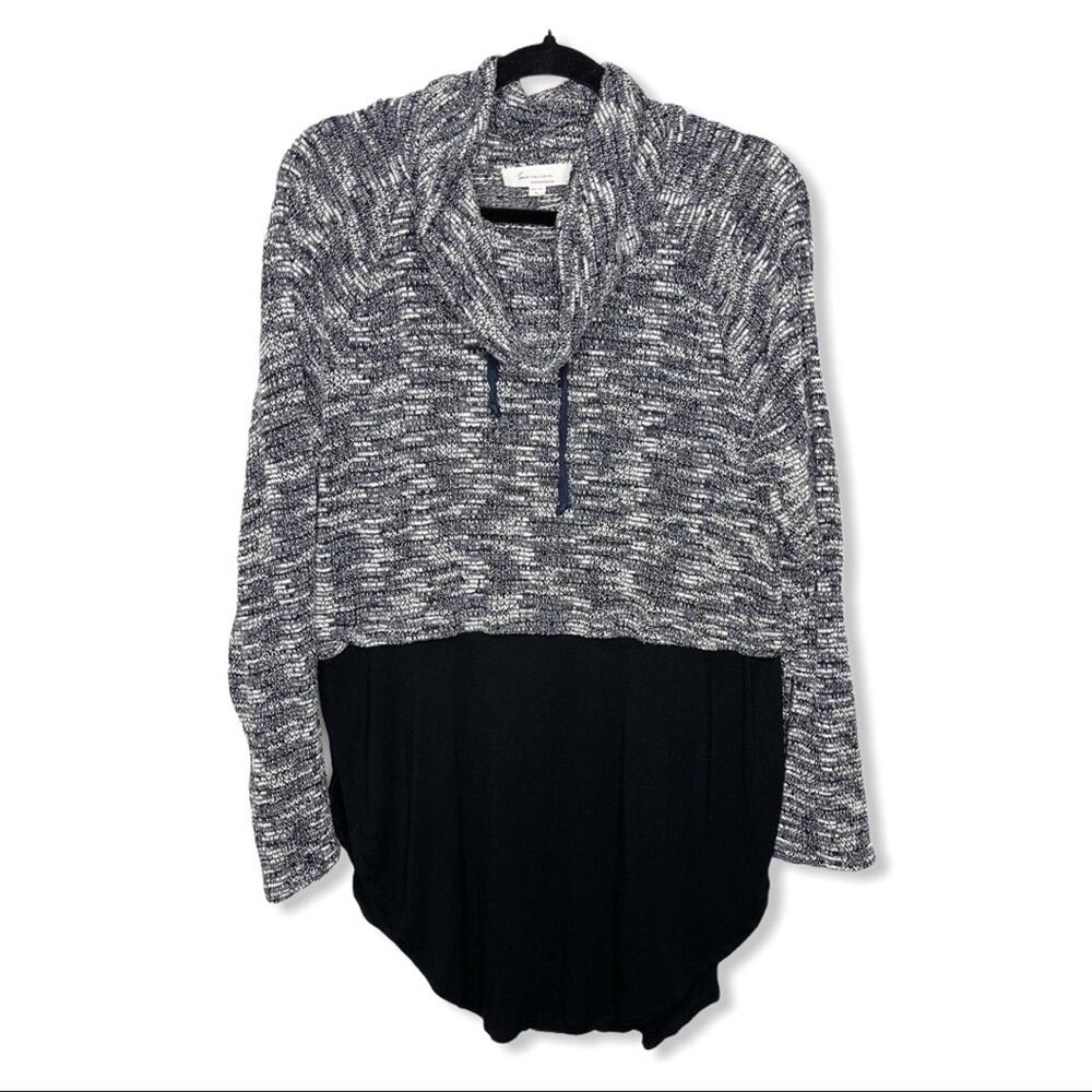 TWO BY VINCE CAMUTO / gray cowl neck sweater tunic